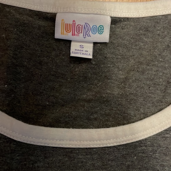 Lularoe Ana Dress. Floor length. Gray size small - Picture 2 of 4